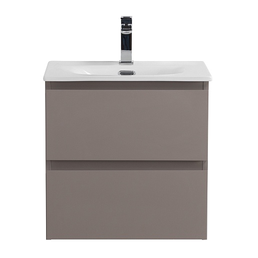 BelBagno Тумба с раковиной Kraft 39-50 подвесная Бежевый матовый с раковиной BB-8099-3-50 – фотография-2